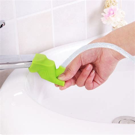 Honana Bathroom High Elastic Silica Gel Faucet Tap Extension Device For