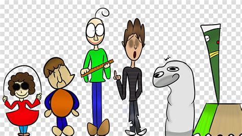 Baldi Basics All Characters Transparent Background Png Clipart Hiclipart