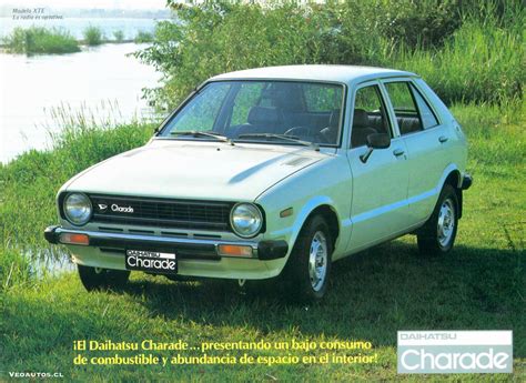 Daihatsu Charade G10 5 Puertas Catálogo en español 1979 VeoAutos cl