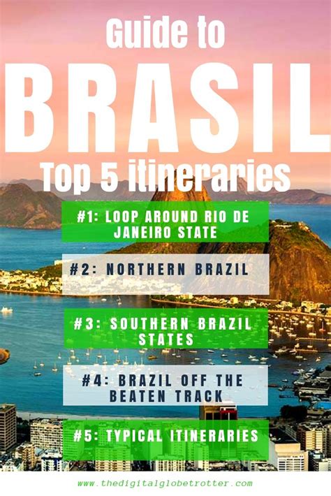 5 Best Travel Itineraries In Brazil For Your Next Trip The Digital