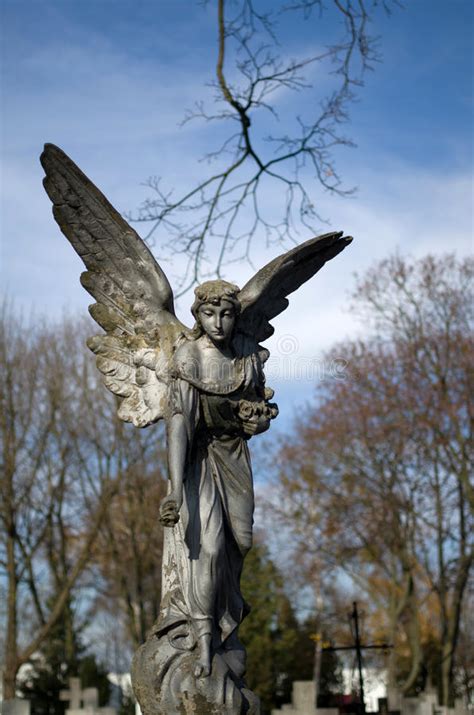 Angel Stock Photo Image Of Outdoor Headstone Graveyards