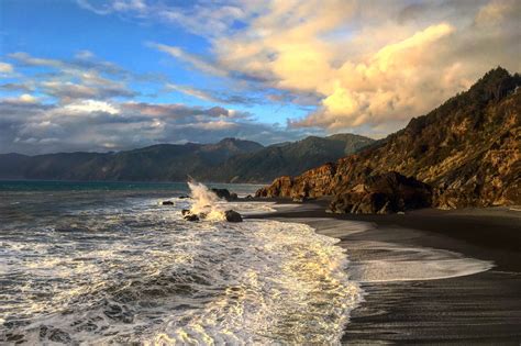 Sunset On Californias Lost Coast Shelter Cove Humboldt County Oc