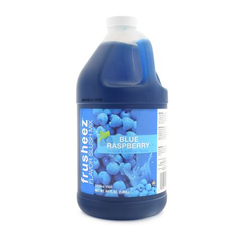 Frusheez Blue Raspberry Slushie Syrup Snappy Popcorn
