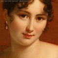 Portrait of Madame Recamier by Francois Gerard 1802. (detail). | ポートレイト ...