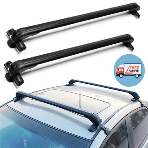 Car Roof Rack 104108cm Universal Fitted Without Rails Suitable For 4