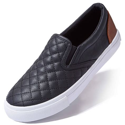 Dailyshoes Dailyshoes Quilted Casual Slip On Sneakers Slip On Hour