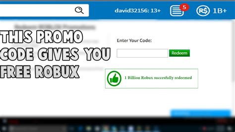Unlock free rewards and accessories with these promo codes. ROBLOX | A PROMO CODE GIVE YOU 1 BILLION FREE ROBUX 2017 ...