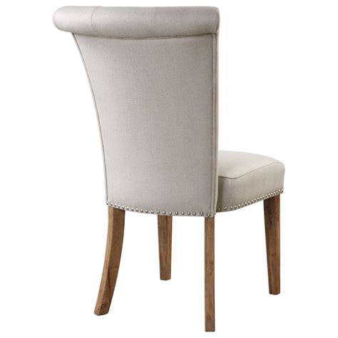 Uttermost Accent Furniture Lucasse Oatmeal Dining Chair Wayside