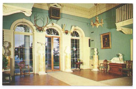 Monticello Interior Entrance Hall Home Of Thomas Jefferson