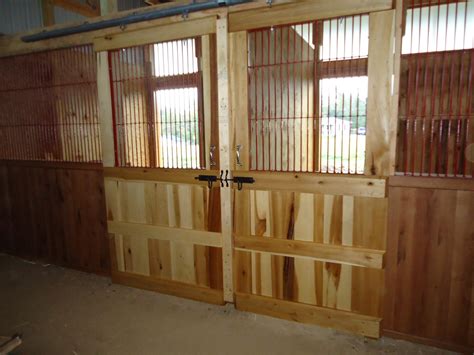 Here are some nifty tricks to keep your horse's brain in a more positive atmosphere while being stalled. DIY Stalls! | Barn stalls, Horse barns