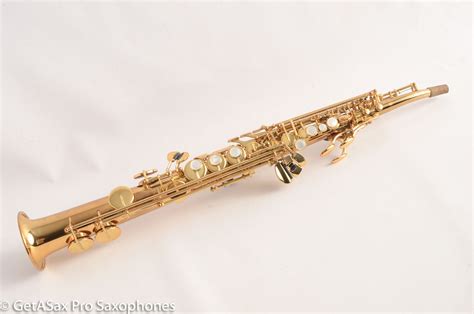 Yamaha Yss 62r Soprano Saxophone 3 Digit 631 Original Rare