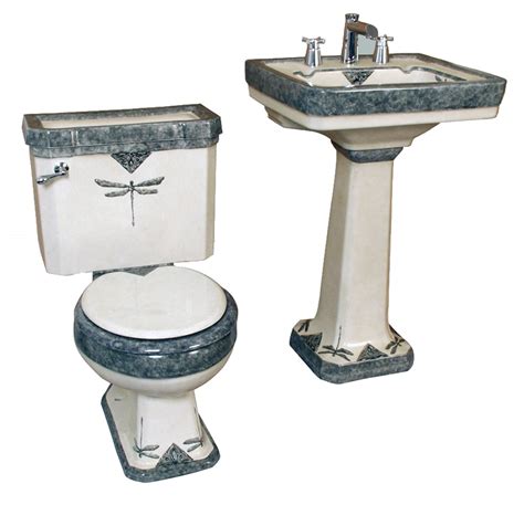 Hand Painted Toilets – Atlantis Porcelain Sink
