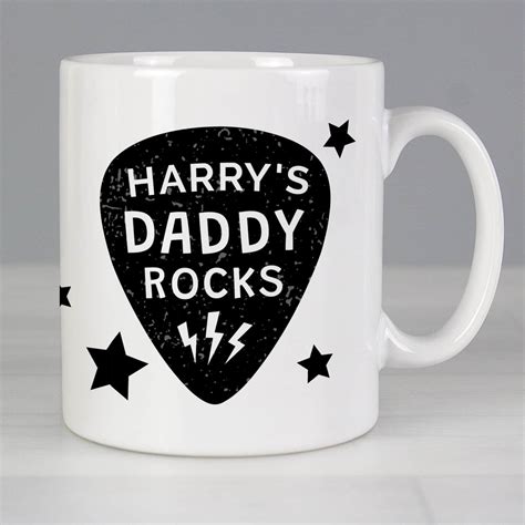 Personalised Daddy Rocks Mug For You