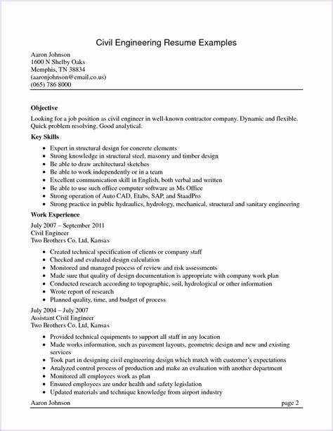 Browse resume examples for civil engineer jobs. Medical Resume Templates | Engineering resume, Civil ...
