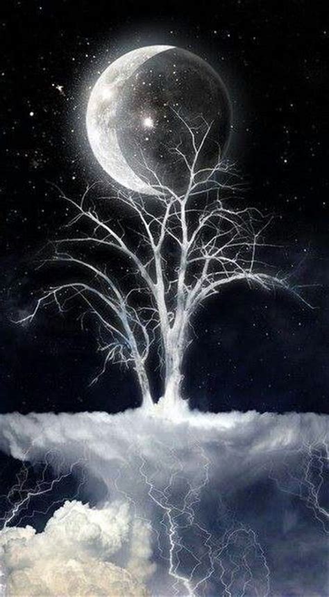 Mystical Moon ☾ ☾ Moon And Stars ☾ ☾ Pinterest