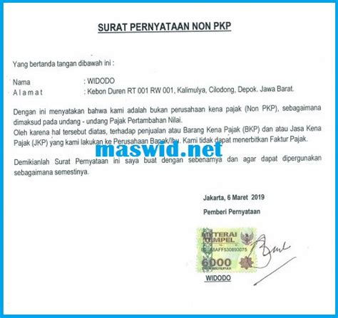 Contoh surat kebenaran perlepasan perkhidmatan essentials pkp 2020. Contoh Surat Keterangan Non Pkp