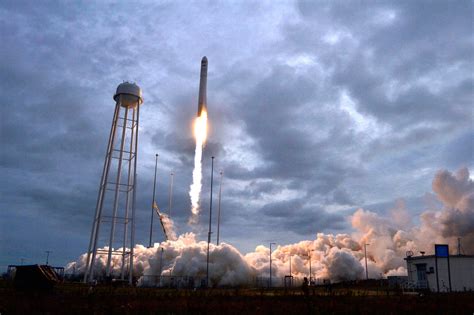 NASA LAUNCHES ANTARES ROCKET CREATED WITH PARTICIPATION OF UKRAINIAN ...