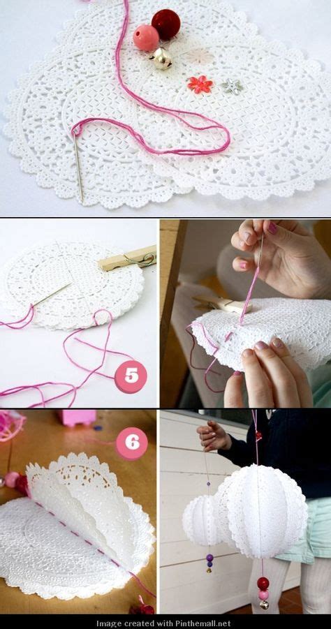 25 Beautiful Diy Fabric And Paper Doily Crafts 2017 Paper Doily