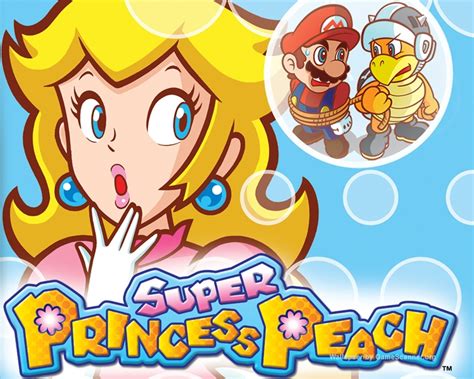 Super Princess Peach Super Mario Bros Wallpaper 5446387 Fanpop