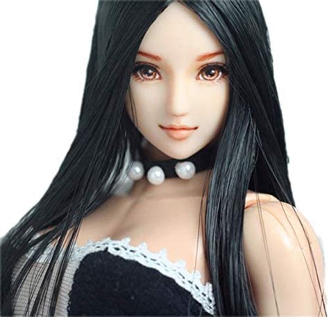 Hiplay 1 6 Scale Female Figure Head Sculpt 100 Handmade And Customized Makeup Anime Style