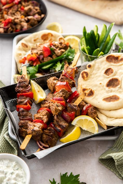 Greek Lamb Kebabs Lamb Souvlaki Sugar Salt Magic