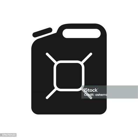 Récipient Liquide Dicône De Jerrycan Disolement Sur Le Fond Blanc