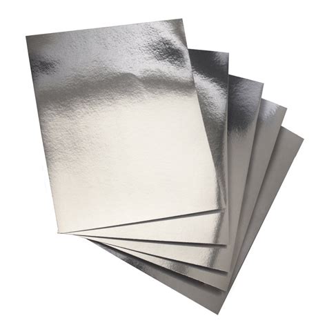 Hygloss Products Metallic Foil Board Sheets 85 X 11