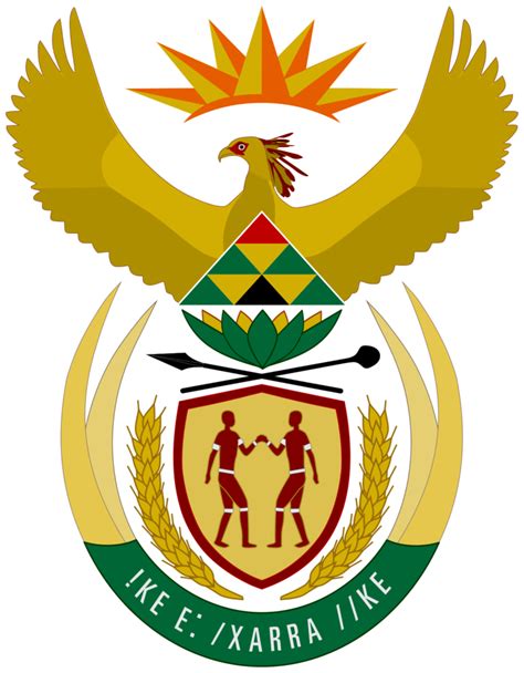 National Emblem Coat Of Arms Of South Africa