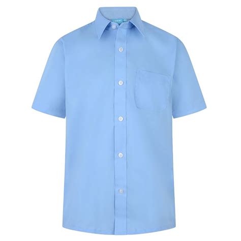 Boys Short Sleeve School Shirt School Uniform 247