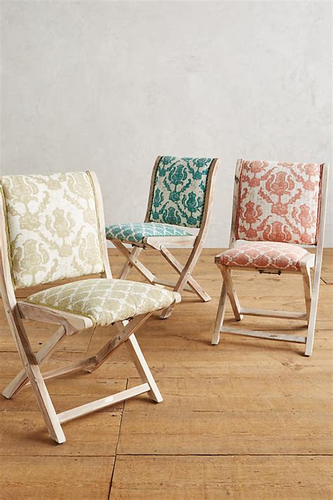 Also, christians used folding chairs to help set up churches quickly. Terai Folding Chair | Anthropologie