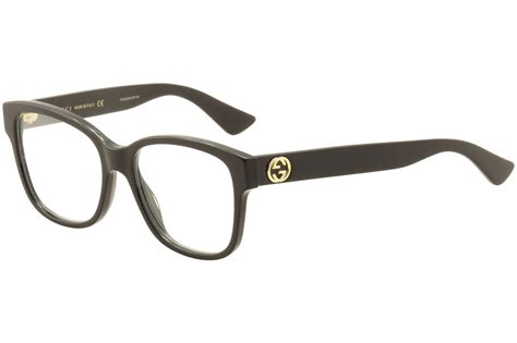 Gucci Womens Eyeglasses Gg0038o 001 Black Full Rim Optical Frame 54mm 889652049014 Ebay