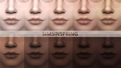 Phenomenal Cool Skintones By Simsinspring At Mod The Sims