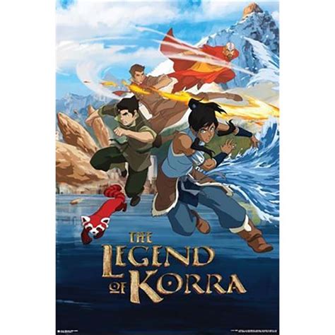 The Legend Of Korra Poster Toys And Collectibles Eb Games New Zealand