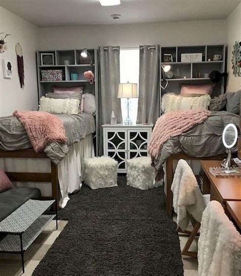 50 Best Small Bedroom Ideas That Are Look Stylishly 12 Girls Dorm Room Dorm Room Decor