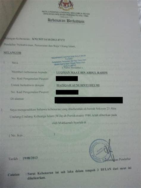 Haritu pergi klinik putrajaya presint 9 dia kata hiv test sah 3 bulan je. aunieZ: Prosedur Nikah Selangor untuk pengantin perempuan ...