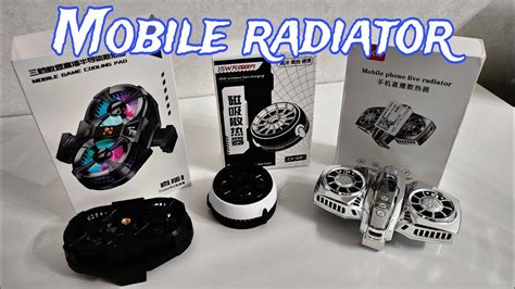 Cx 03 Cl 07 K4 Mobile Phone Radiator Youtube