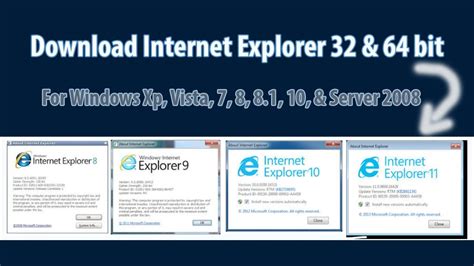 Internet explorer is a discontinued series of graphical web browsers developed by microsoft and included as part of the microsoft windows line of operating systems. How to Download Internet Explorer 7/8/9/10/11 32 bit & 64 ...