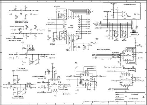 Wiring samsung schematic smm pircam wiring diagram article review. Samsung SGH Z500 Schema Diagram - Phone Diagram