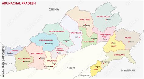 Arunachal Pradesh District Map My Xxx Hot Girl