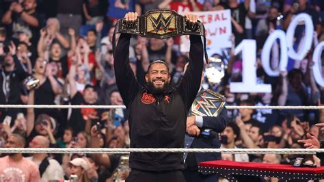 Triple H Unveils A New Wwe Universal Championship Belt For Roman Reigns