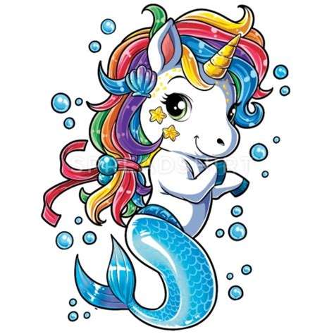 Mermaid Clipart Unicorn Mermaid Unicorn Transparent Free For Download