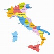 Cartina ITALIA ᐅ Mappa ITALIA in ALTA QUALITÀ ᐅ Cartina Dati Europa