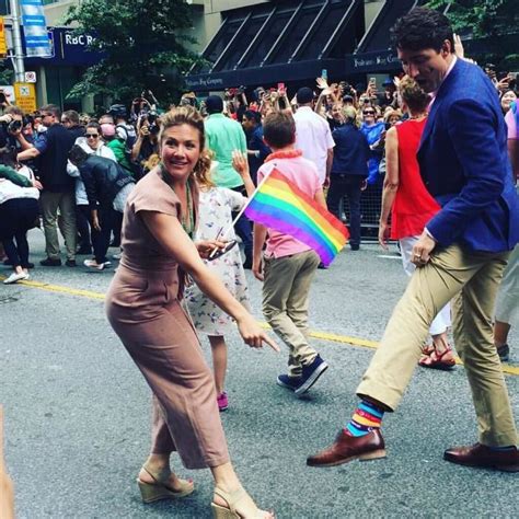 Justin Trudeau Was At His Playful Best At Toronto Pride Parade And