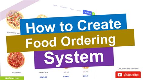 How To Create Food Ordering System 2024