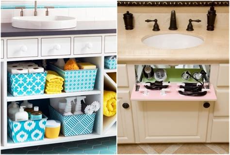 10 ingenious and cool bathroom storage hacks