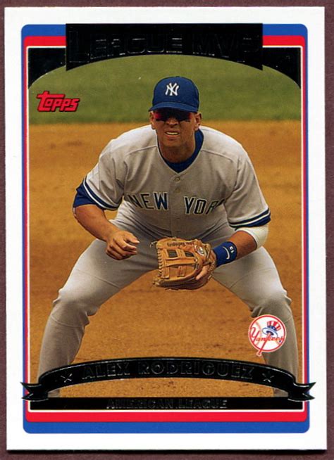 1995 pinnacle zenith alex rodriguez #1 rookie roll call psa 9 mint card pop 70. Alex Rodriguez Topps Card - Top Alex Rodriguez Baseball ...