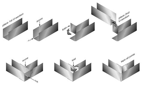 How To Install Corner Joints With Corrugated Beam Form