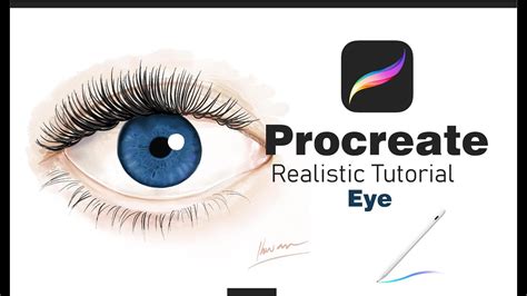 Tutorial Procreate _ realistic Eye - YouTube