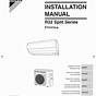 Daikin Mini Split Install Manual