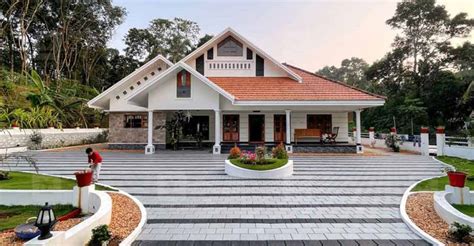 Mannanam House Blends Cascading Landscape With Elegance Of Home Design